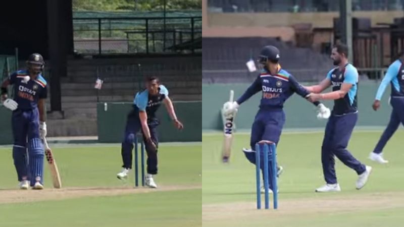 Snippets from India&#039;s 2nd intra-squad match. (PC: Newswire/YouTube)