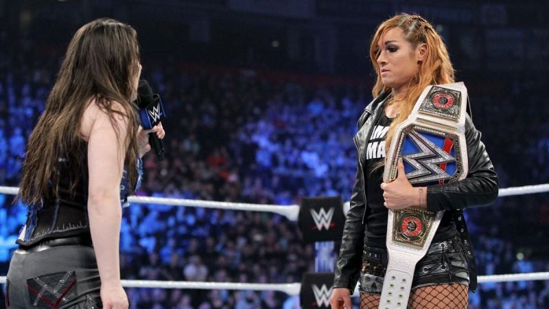 Nikki A.S.H. answered Becky Lynch's open challenge in 2018