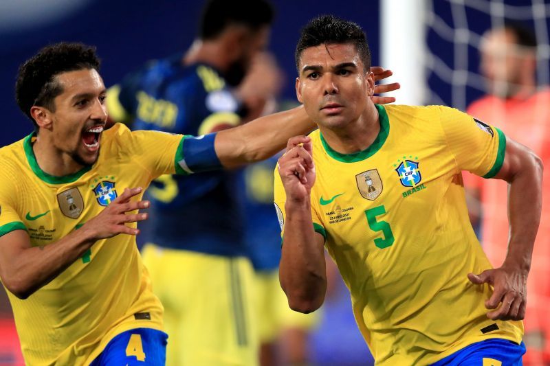 Casemiro scored the winning goal against Colombia with just seconds to spare.