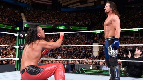 AJ Styles vs. Shinsuke Nakamura in WWE