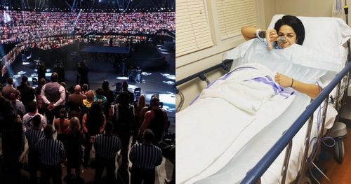 Bayley recently suffered an injury at the Performance Center.