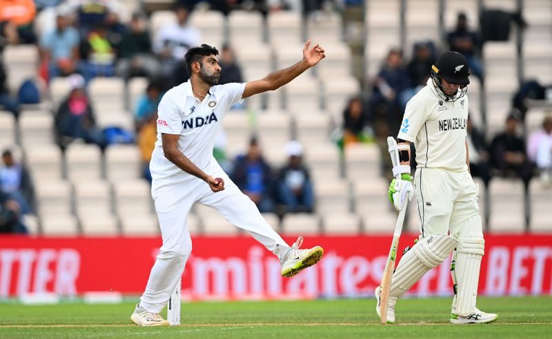 Ravichandran Ashwin during India v New Zealand, ICC World Test Championship Final