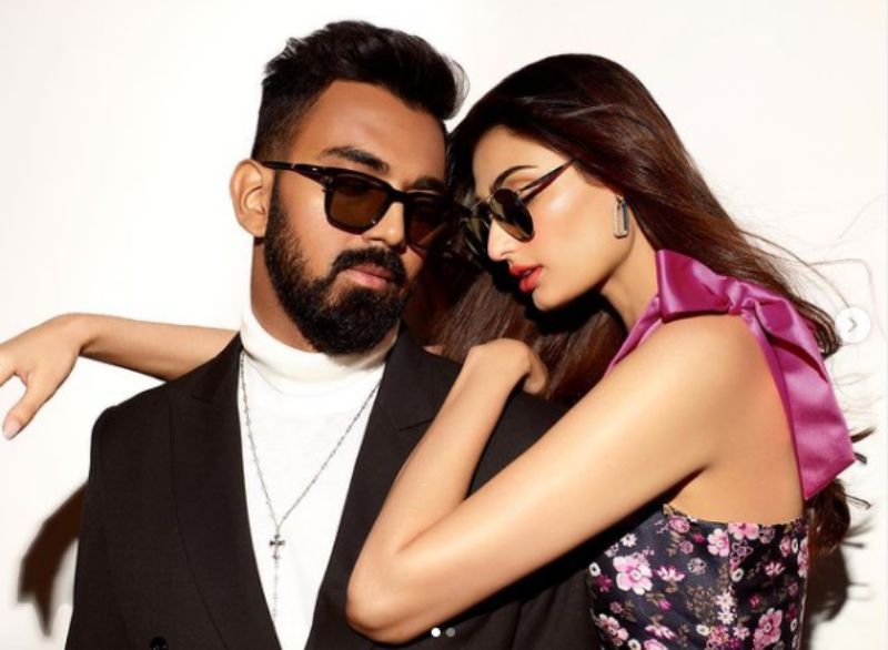 KL Rahul and Athiya Shetty. Pic: KL Rahul/ Instagram