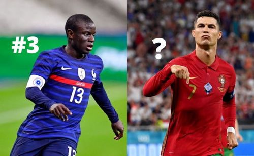 N'Golo Kante and Cristiano Ronaldo