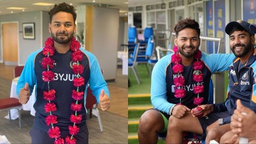 Rishabh Pant has joined the Indian cricket team in Durham (Image Courtesy: Rishabh Pant/Instagram)