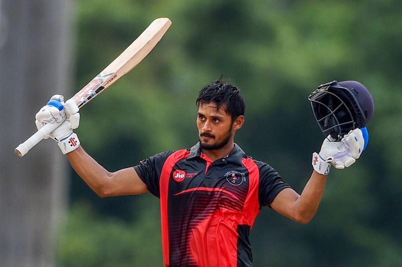 Leading Gujarat, Priyank Panchal had a good run with the bat in the Vijay Hazare Trophy 2020-21, scoring a decisive hundred against Andhra Pradesh (Photo: Twitter)