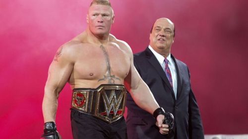 Brock Lesnar (with Paul Heyman)