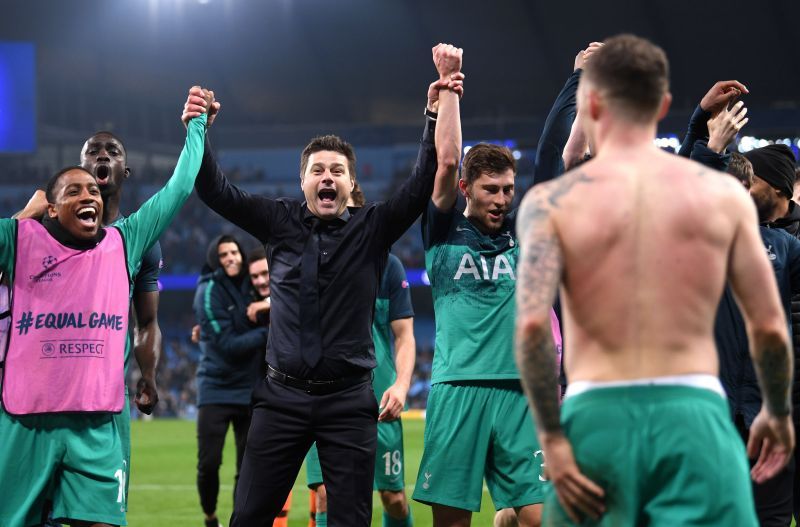 Mauricio Pochettino after the historic Champions League win against City