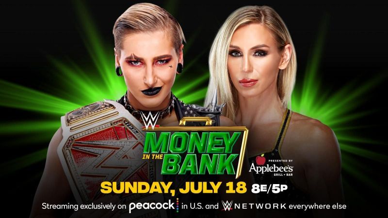 Official Match Graphic for Rhea Ripley vs. Charlotte Flair