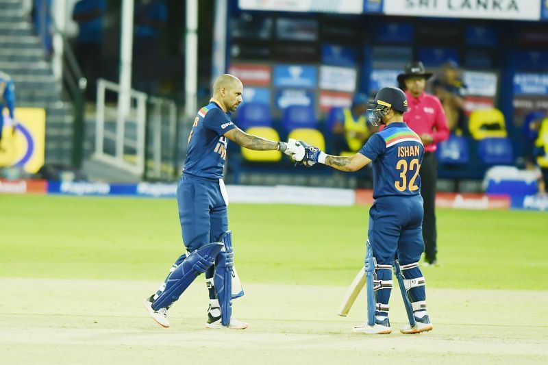 Shikhar Dhawan and Ishan Kishan scored fifties in the first ODI
