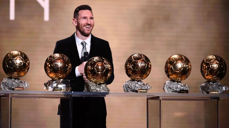 Lionel Messi has won six Ballon d&#039;Or awards with Barcelona, a record for a player with one club.