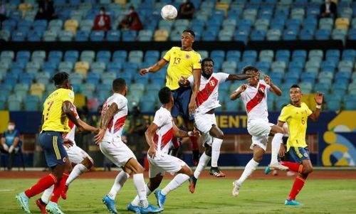 Colombia are looking to avenge their group stage loss to Peru