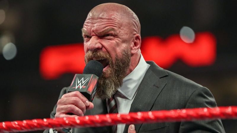 Triple H on Monday Night RAW