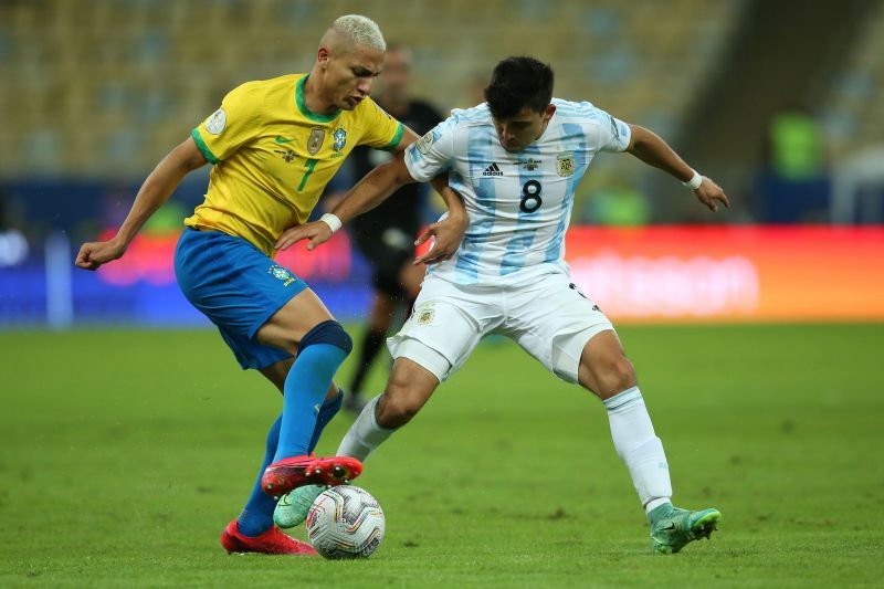 Richarlison was denied a goal in the final by the Argentine goalkeeper.