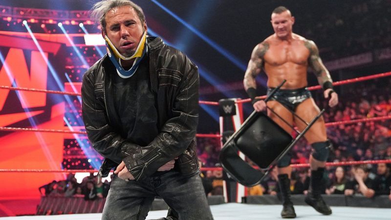 Matt Hardy's last WWE appearance in 2020