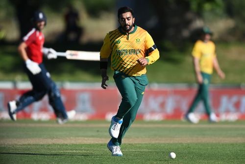 Tabraiz Shamsi has been on tour with South Africa since May.