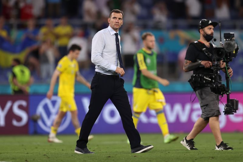 Andriy Shevchenko is currently the manager of the Ukraine national team