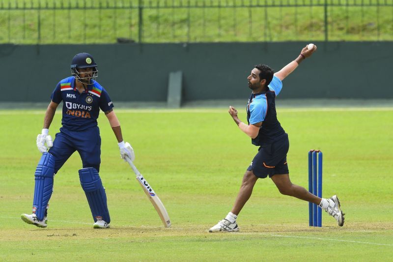 Bhuvneshwar Kumar is the vice-captain of Team India for the ODI series against Sri Lanka (Image Courtesy; SLC)