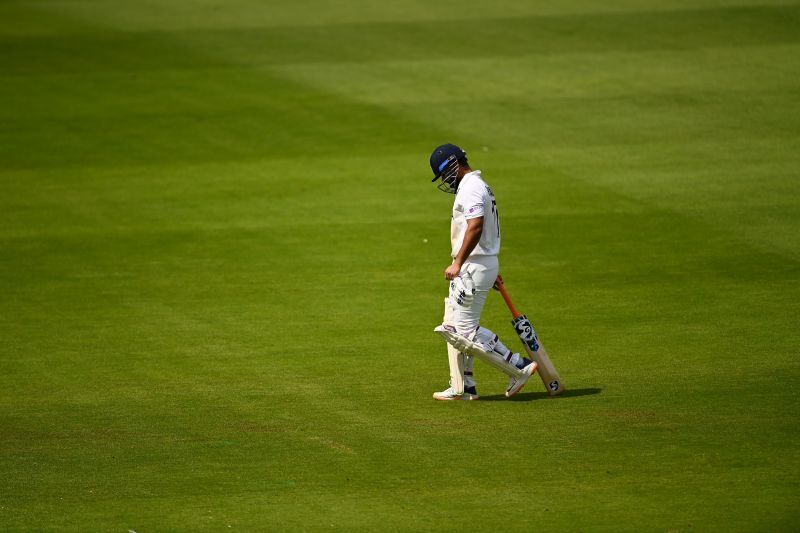 Rishabh Pant was dismissed for 41 in the second innings of the WTC final.