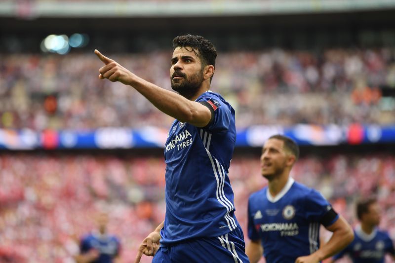 Diego Costa helped Chelsea win two Premier League titles