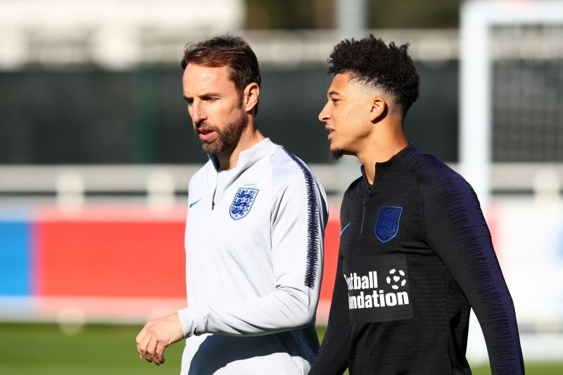 England manager Gareth Southgate has struggled to accommodate Jadon Sancho