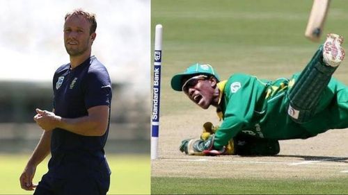 AB de Villiers and Thami Tsolekile