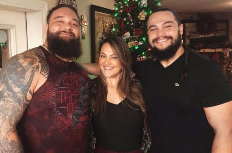 Bray Wyatt, Bo Dallas, and Mika Rotunda