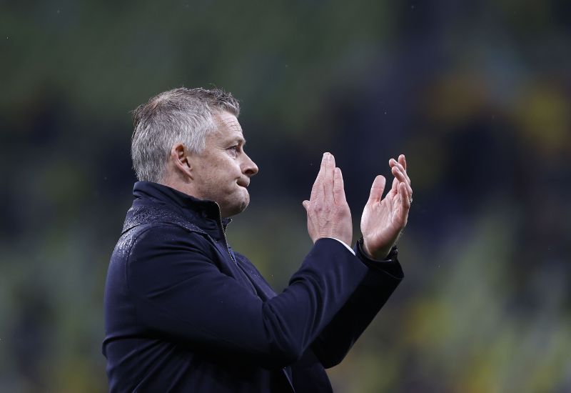 Manchester United manager Ole Gunnar Solskjaer. (Photo by Kacper Pempel - Pool/Getty Images)