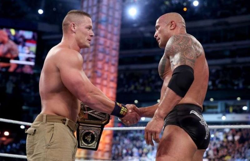 John Cena and The Rock