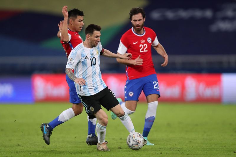 Argentina vs Chile: Group A - Copa America Brazil 2021