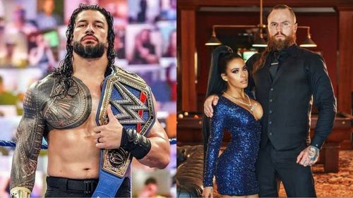 Roman Reigns, Zelina Vega, and AEW's Malakai Black