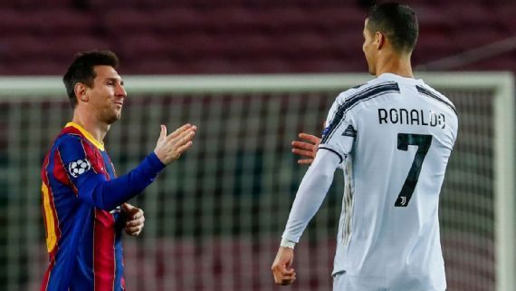 Cristiano Ronaldo scored a brace at Camp Nou.