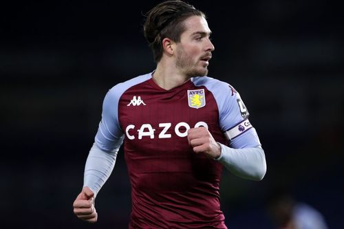 Jack Grealish captaining Aston Villa - Premier League