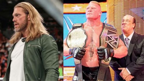 Edge; Brock Lesnar