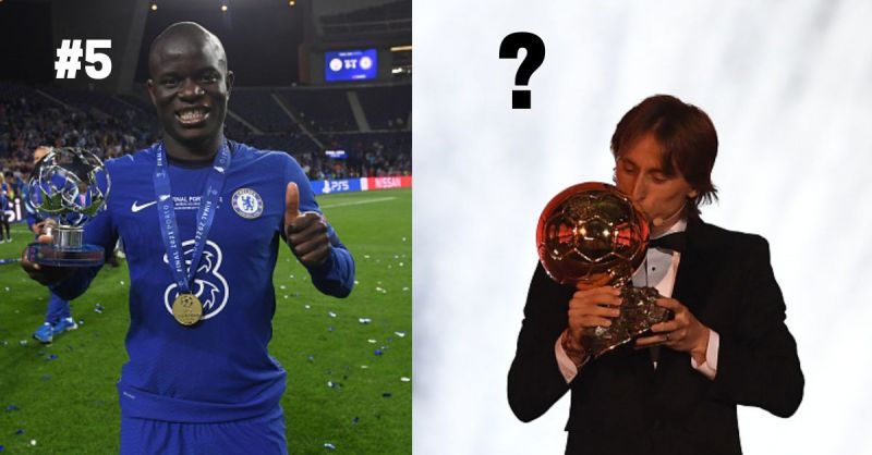 N&#039;Golo Kante and Luka Modric