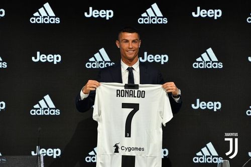 Juventus' Cristiano Ronaldo (pic cred: Juventus