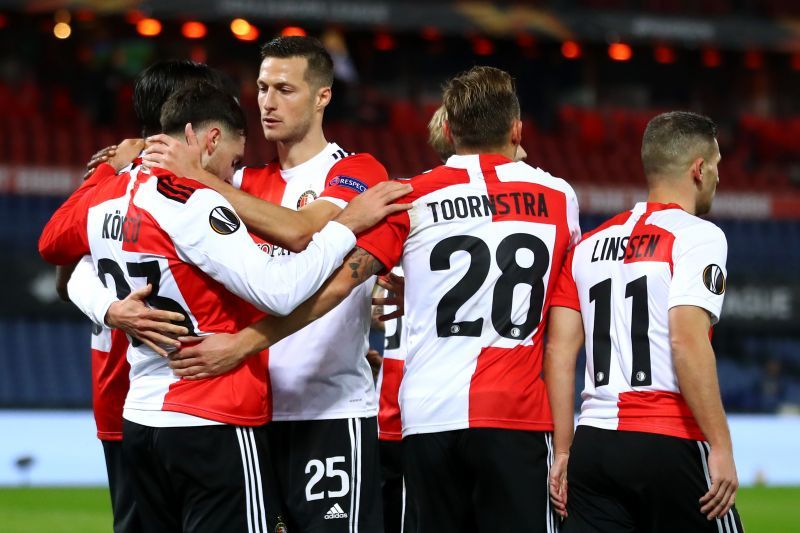 Feyenoord will face Slavia Prague on Thursday