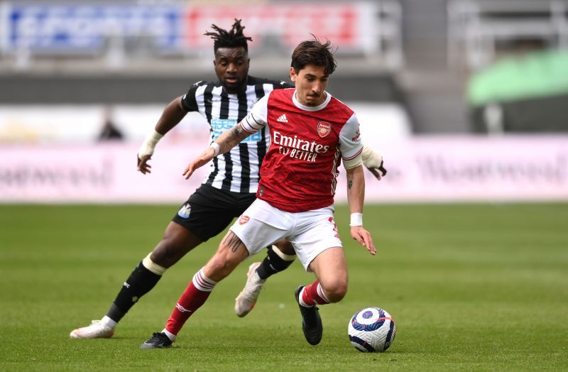 Hector Bellerin in action for Arsenal (file photo)