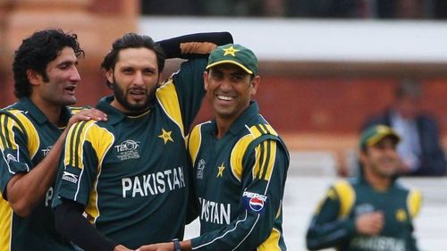 Younis Khan and Shahid Afridi