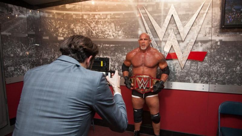 Goldberg is a two-time WWE Universal Champion