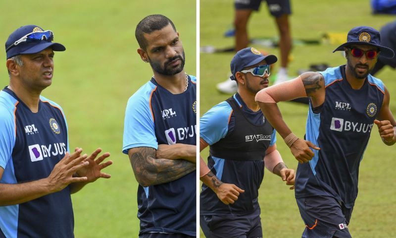 Team India in an outdoor training session