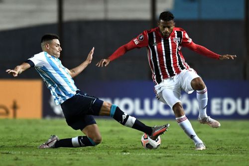 Sao Paulo take on Racing Club on Wednesday