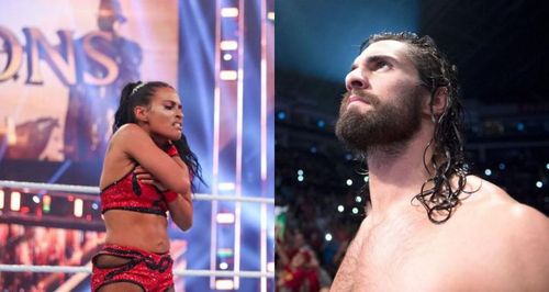 Zelina Vega; Seth Rollins