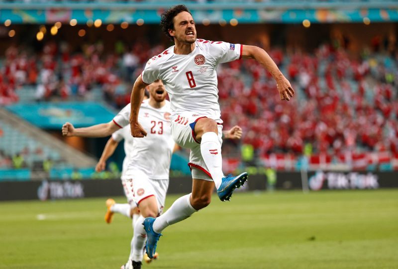 Delaney gave Denmark the early momentum with his fifth-minute strike