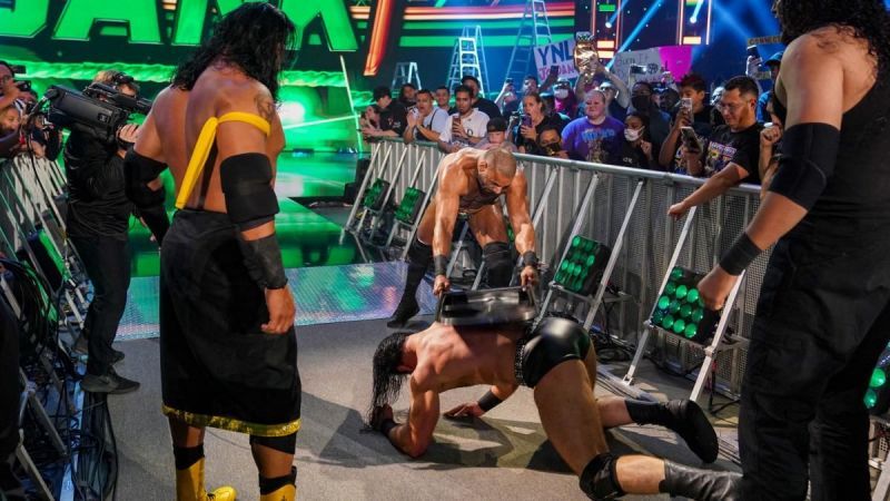 Drew McIntyre had an unfortunate exit from WWE Money in the Bank