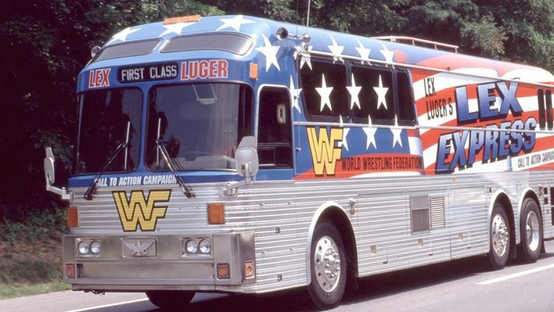 "The Lex Express" tour bus