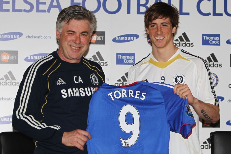 Chelsea Press Conference to announce new signing Fernando Torres