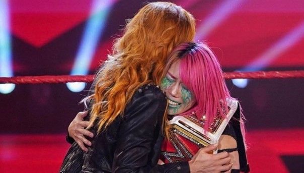 Becky Lynch relinquished the title to Asuka on RAW