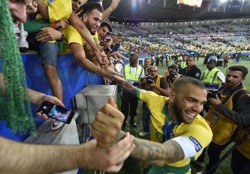 Brazilain star Dani Alves