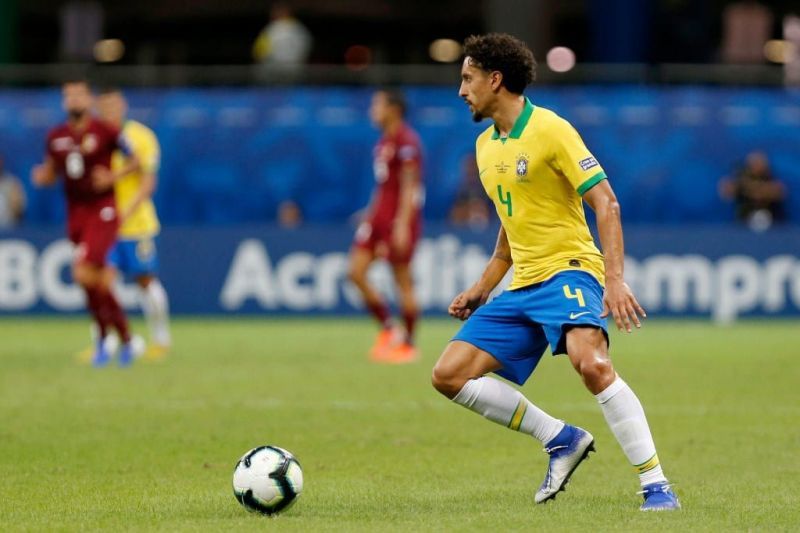 Marquinhos has led from the back for Brazil at Copa America 2021.